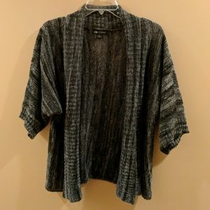 Open front sweater